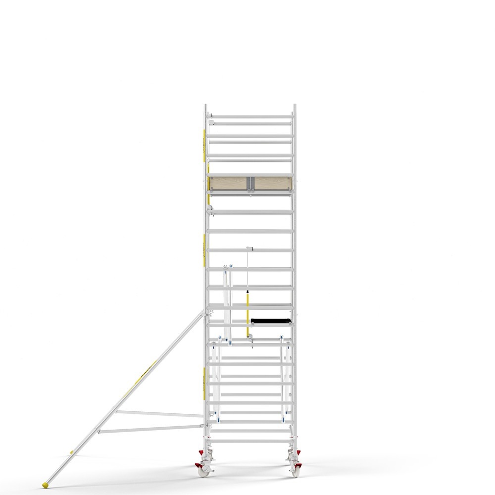 Panthera PRO 135x185 6,2m werkhoogte met enkele voorloopleuning carbon vloer