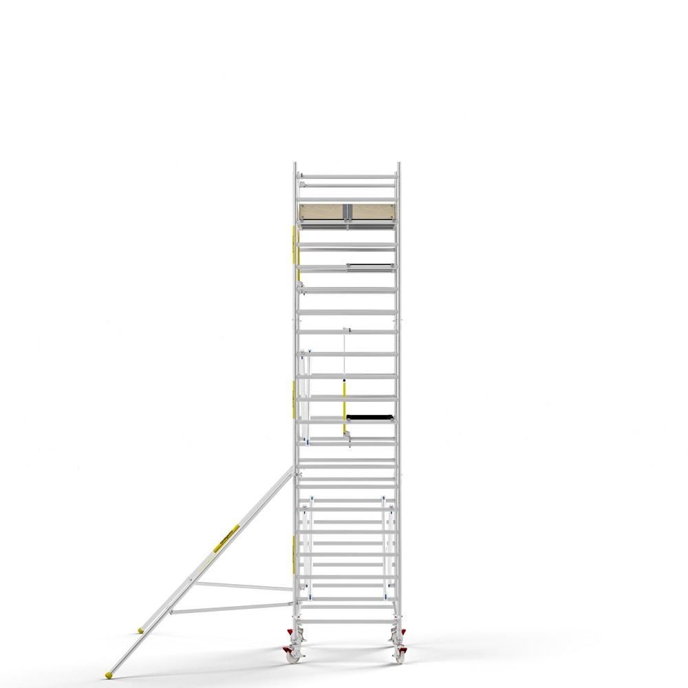 Panthera PRO 135x185 7,2m werkhoogte met enkele voorloopleuning carbon vloer