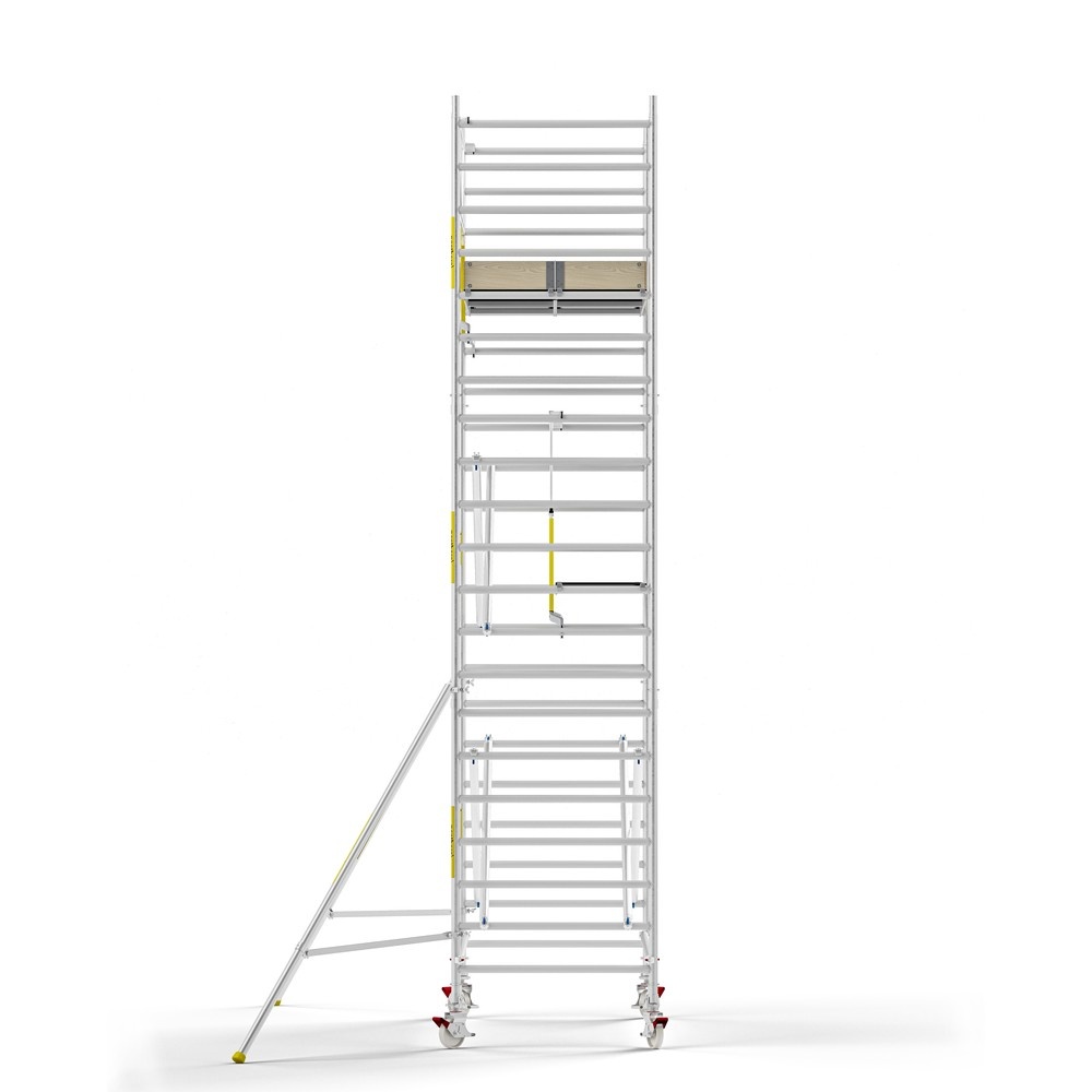 Panthera PRO 135x305 7,2m werkhoogte met enkele voorloopleuning carbon vloer