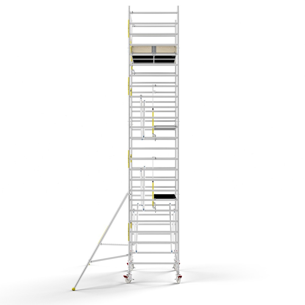 Panthera PRO 135x245 8,2m werkhoogte met enkele voorloopleuning carbon vloer