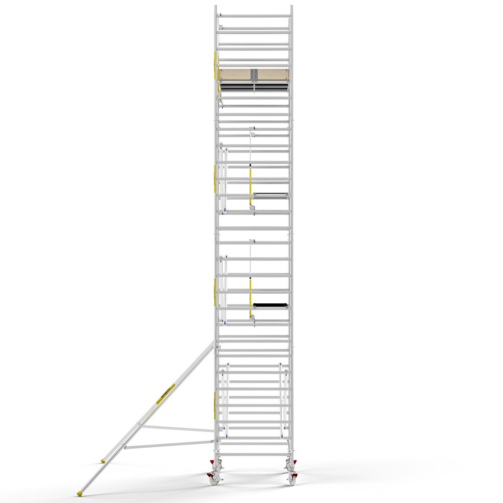 Panthera PRO 135x185 9,2m werkhoogte met enkele voorloopleuning carbon vloer