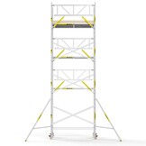 Panthera PRO 135x245 9,2m werkhoogte met enkele voorloopleuning carbon vloer