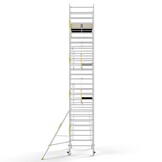 Panthera PRO 135x245 9,2m werkhoogte met enkele voorloopleuning carbon vloer