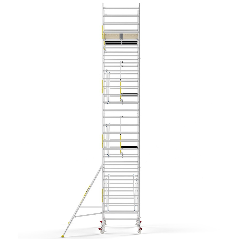 Panthera PRO 135x305 9,2m werkhoogte met enkele voorloopleuning carbon vloer