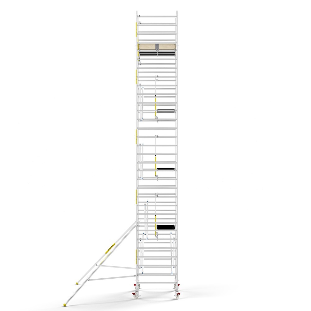 Panthera PRO 135x185 10,2m werkhoogte met enkele voorloopleuning carbon vloer