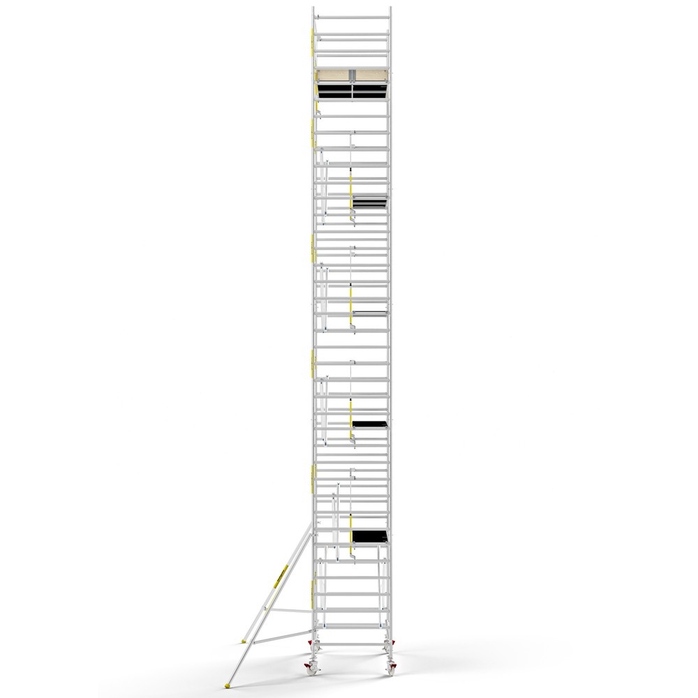 Panthera PRO 135x245 12,2m werkhoogte met enkele voorloopleuning carbon vloer