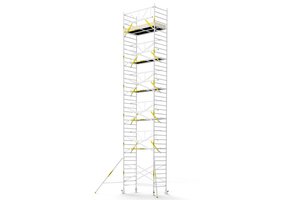 Panthera PRO 135x245 13,2m werkhoogte met enkele voorloopleuning carbon vloer