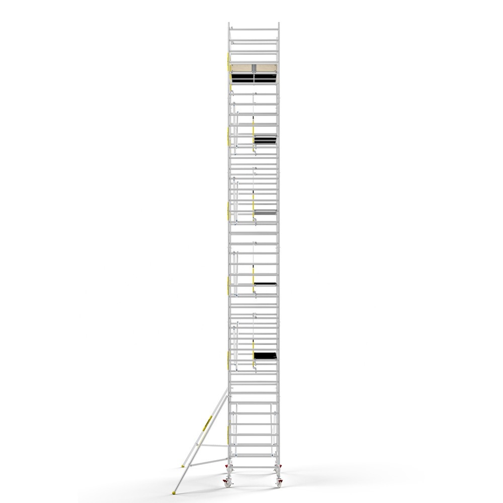 Panthera PRO 135x305 13,2m werkhoogte met enkele voorloopleuning carbon vloer