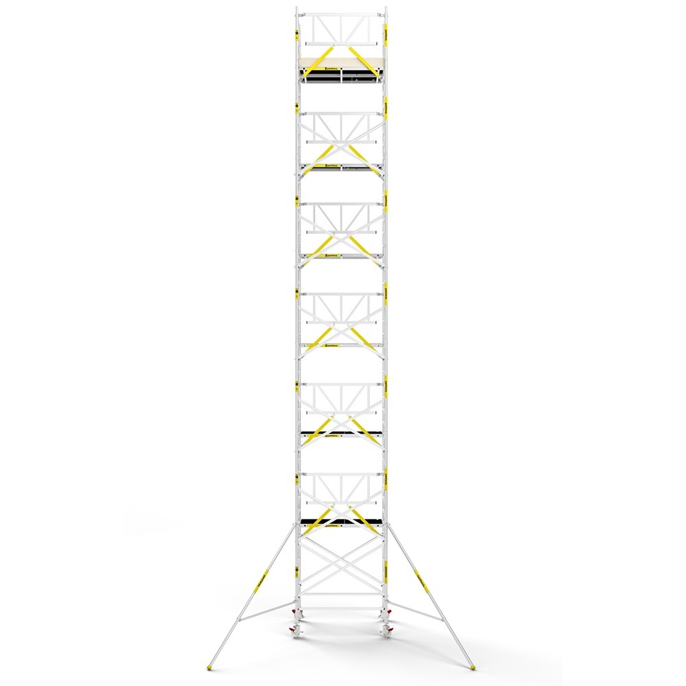 Panthera PRO 135x185 14,2m werkhoogte met enkele voorloopleuning carbon vloer