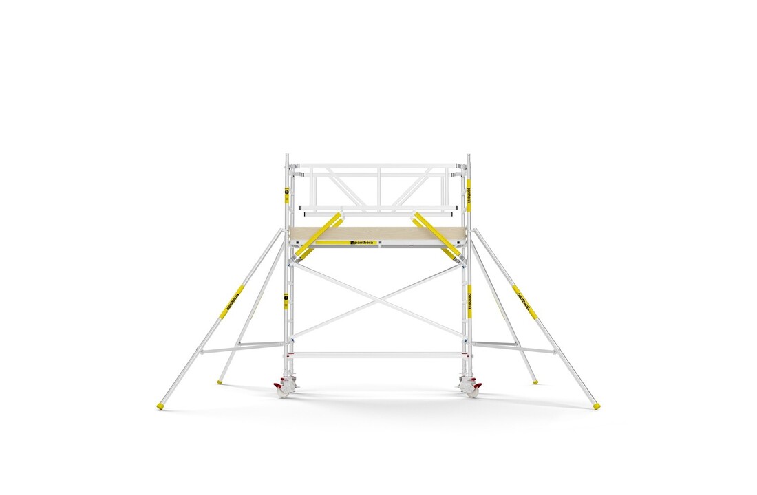 Panthera PRO 75x245 4,2m werkhoogte met dubbele voorloopleuning