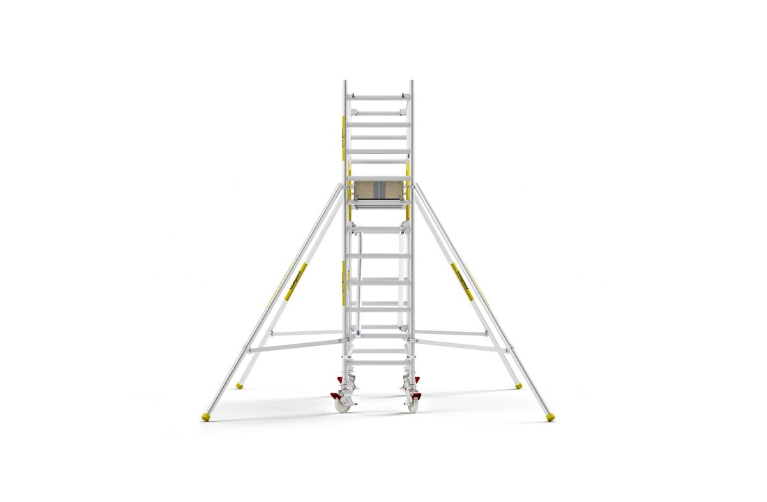 Panthera PRO 75x305 4,2m werkhoogte met dubbele voorloopleuning