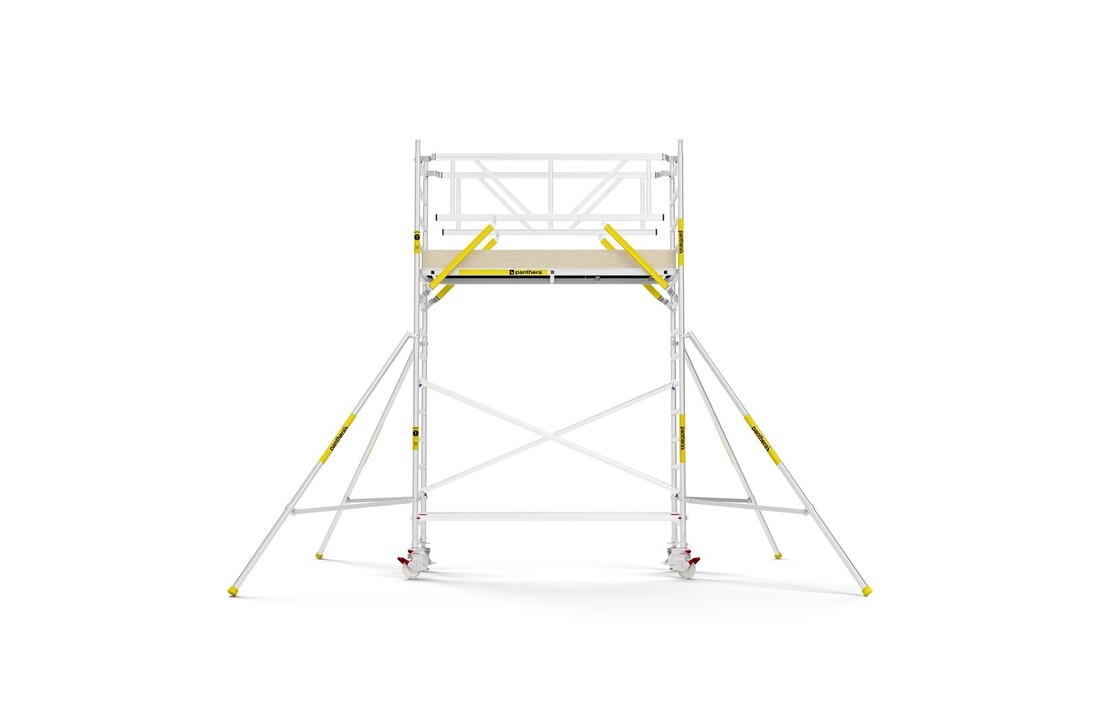 Panthera PRO 75x245 5,2m werkhoogte met dubbele voorloopleuning