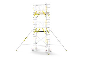 Panthera PRO 75x185 6,2m werkhoogte met dubbele voorloopleuning