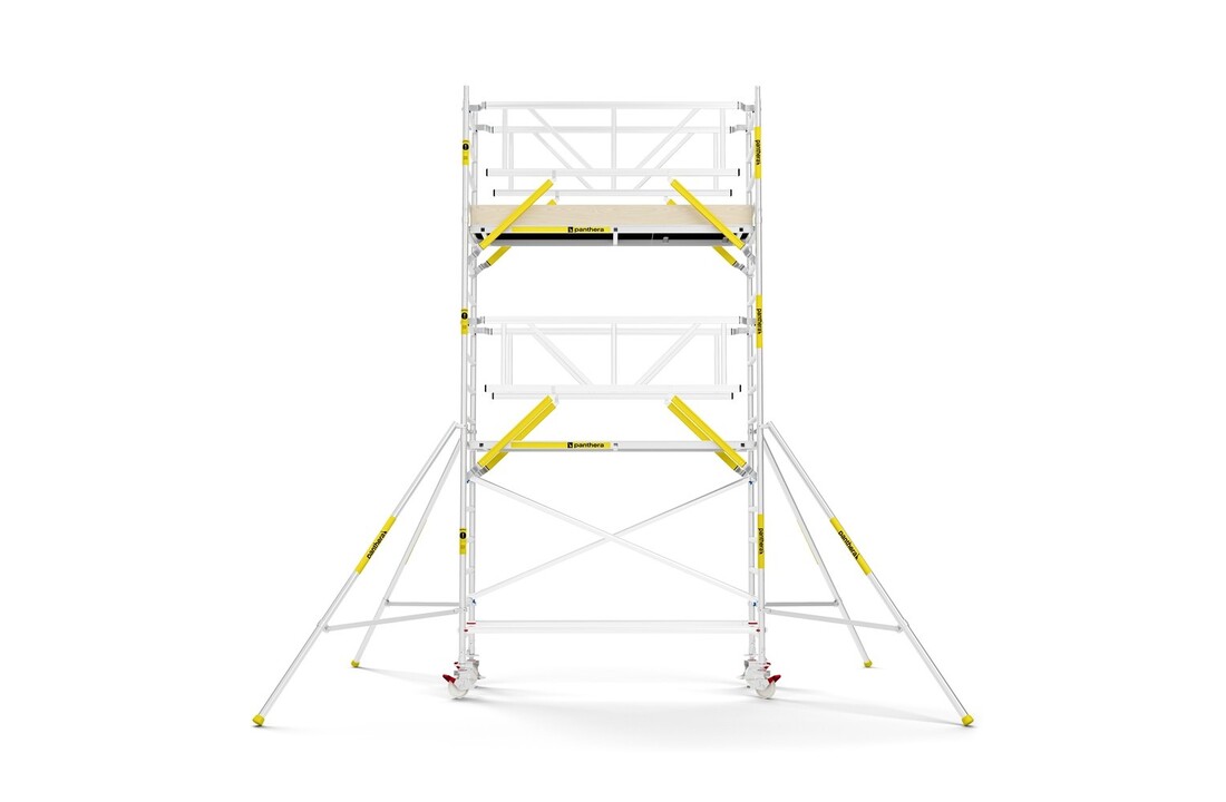 Panthera PRO 75x245 6,2m werkhoogte met dubbele voorloopleuning