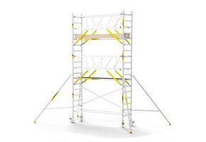 Panthera PRO 75x305 6,2m werkhoogte met dubbele voorloopleuning