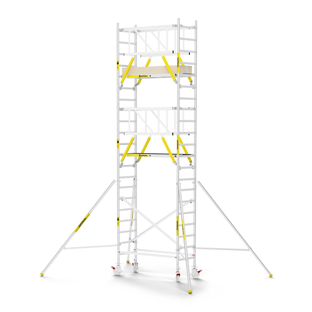 Panthera PRO 75x185 7,2m werkhoogte met dubbele voorloopleuning