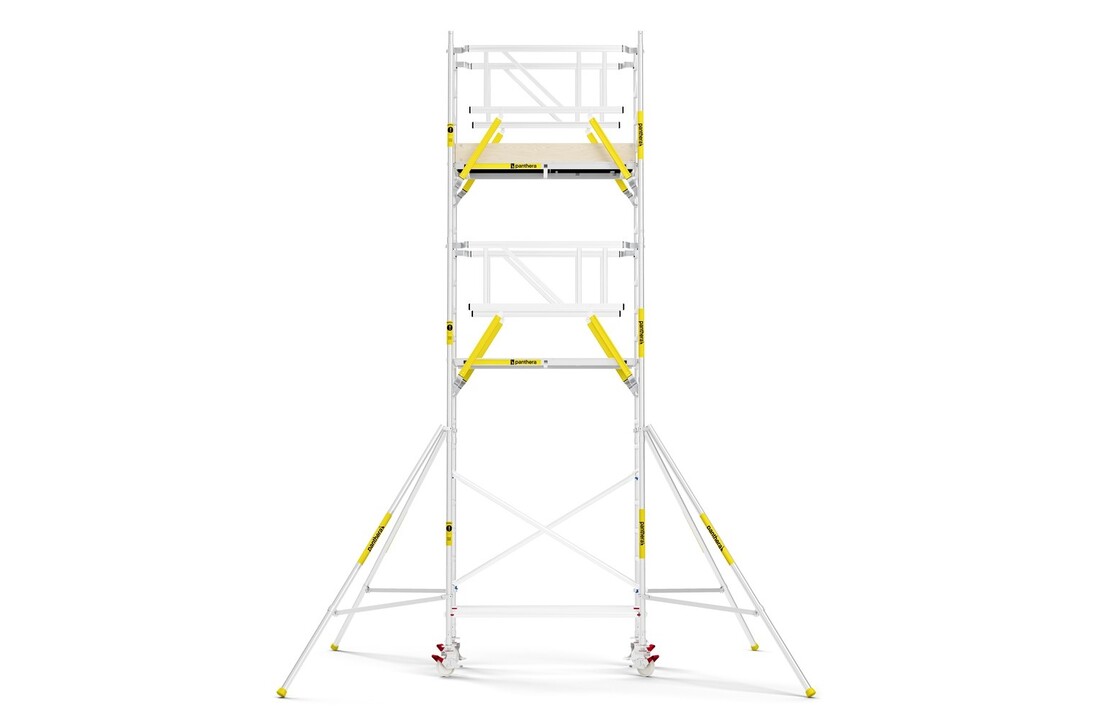 Panthera PRO 75x185 7,2m werkhoogte met dubbele voorloopleuning