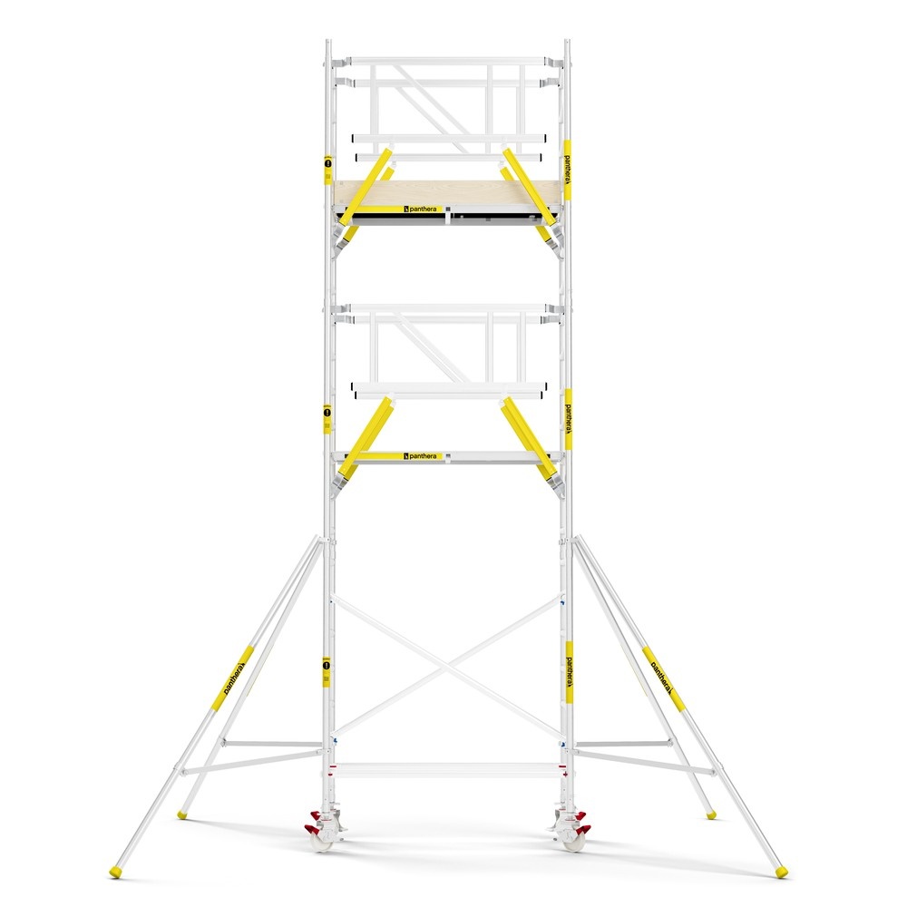 Panthera PRO 75x185 7,2m werkhoogte met dubbele voorloopleuning