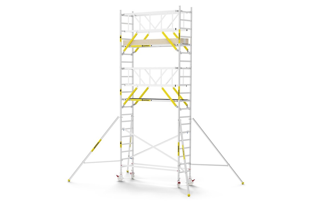 Panthera PRO 75x245 7,2m werkhoogte met dubbele voorloopleuning