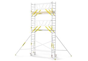 Panthera PRO 75x305 7,2m werkhoogte met dubbele voorloopleuning