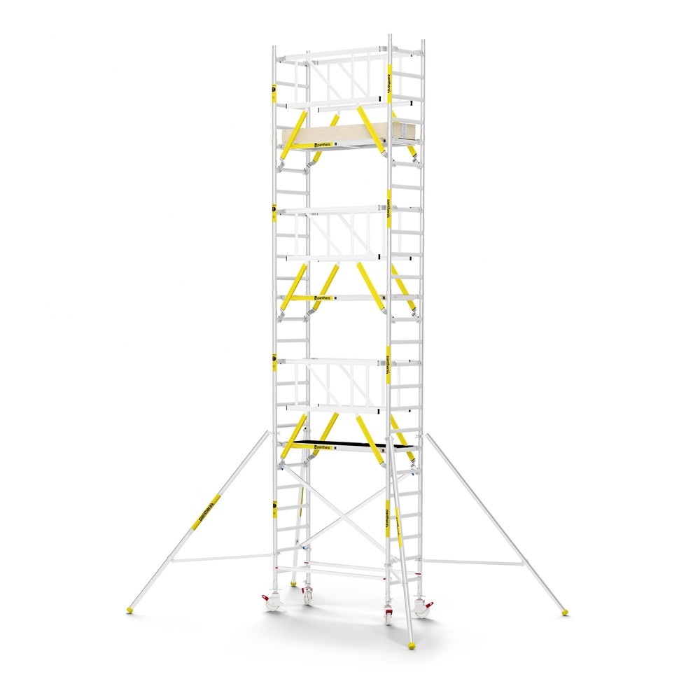 Panthera PRO 75x185 8,2m werkhoogte met dubbele voorloopleuning