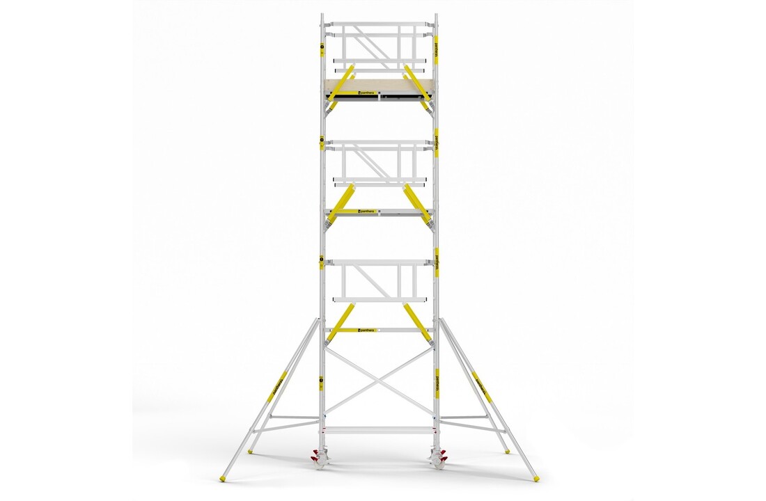 Panthera PRO 75x185 8,2m werkhoogte met dubbele voorloopleuning