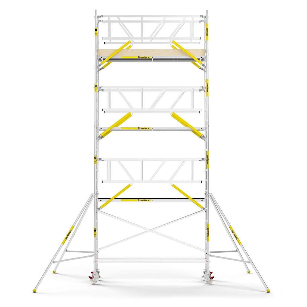 Panthera PRO 75x305 8,2m werkhoogte met dubbele voorloopleuning