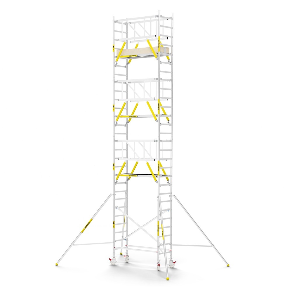 Panthera PRO 75x185 9,2m werkhoogte met dubbele voorloopleuning