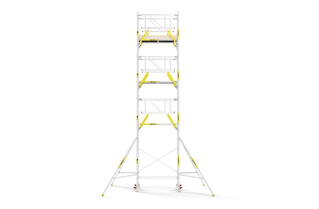 Panthera PRO 75x185 9,2m werkhoogte met dubbele voorloopleuning