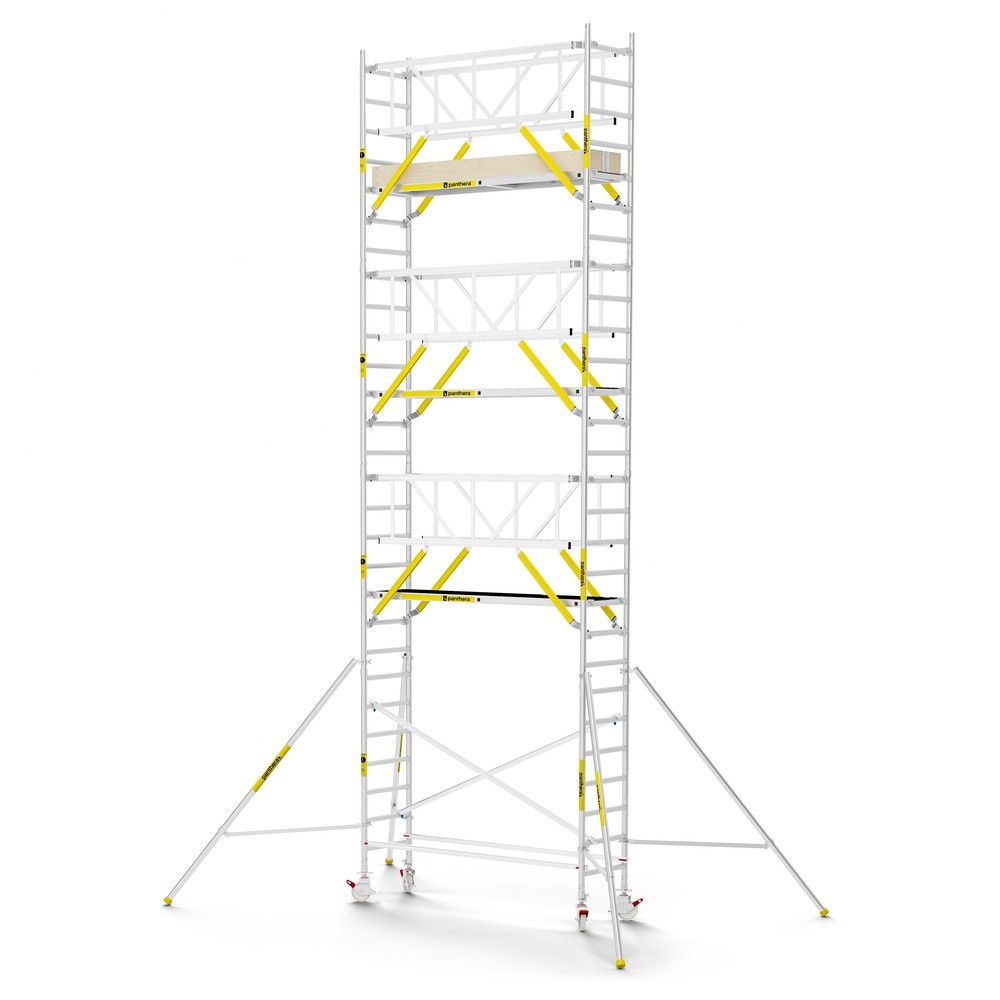 Panthera PRO 75x245 9,2m werkhoogte met dubbele voorloopleuning