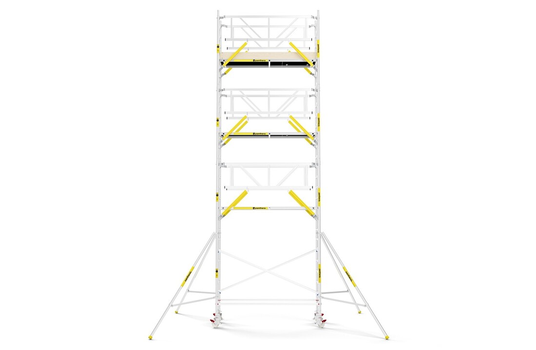 Panthera PRO 75x245 9,2m werkhoogte met dubbele voorloopleuning