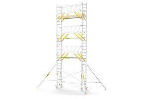 Panthera PRO 75x305 9,2m werkhoogte met dubbele voorloopleuning