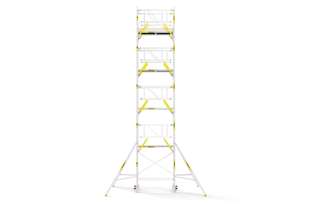 Panthera PRO 75x185 10,2m werkhoogte met dubbele voorloopleuning
