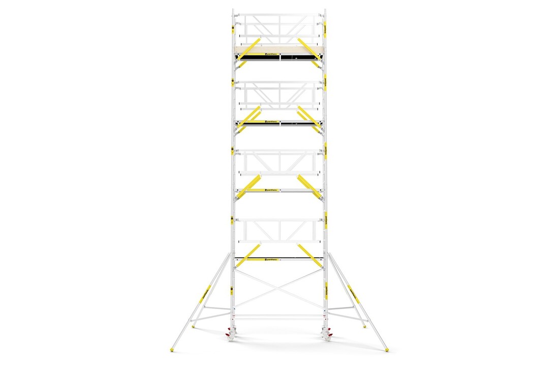 Panthera PRO 75x245 10,2m werkhoogte met dubbele voorloopleuning