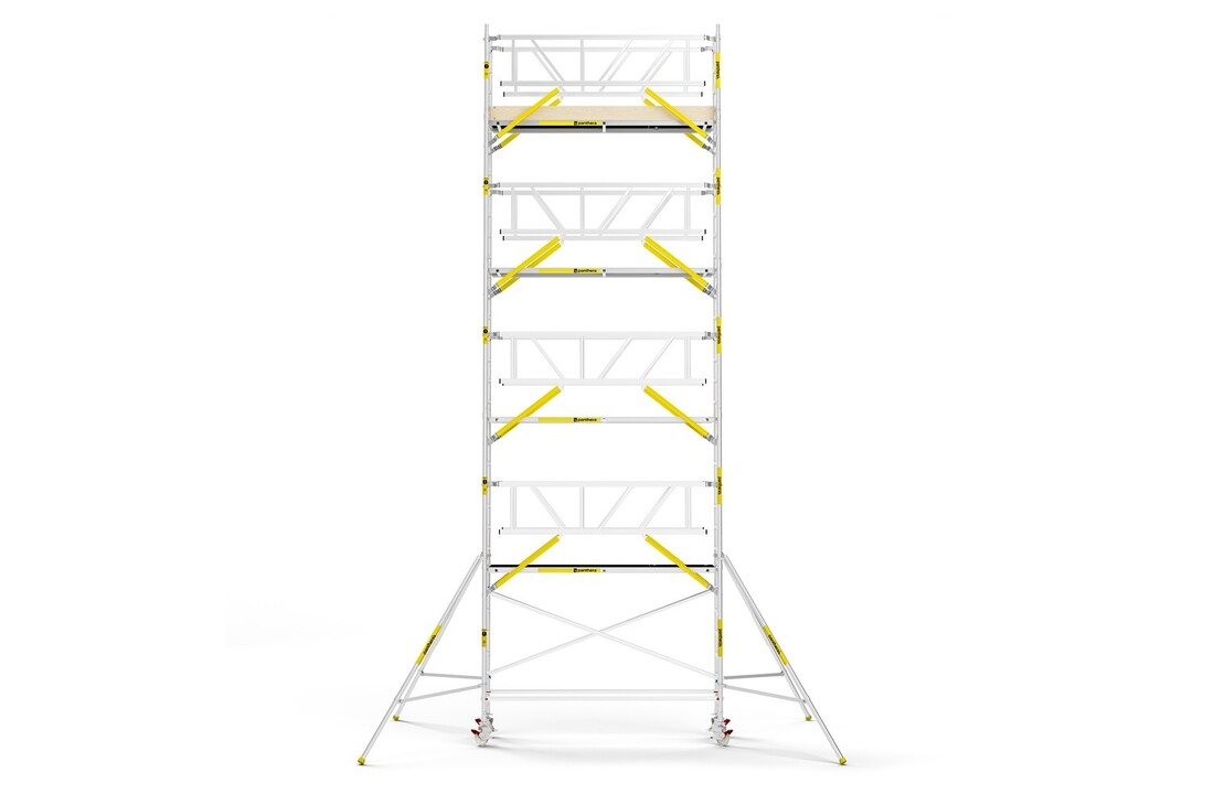 Panthera PRO 75x305 10,2m werkhoogte met dubbele voorloopleuning