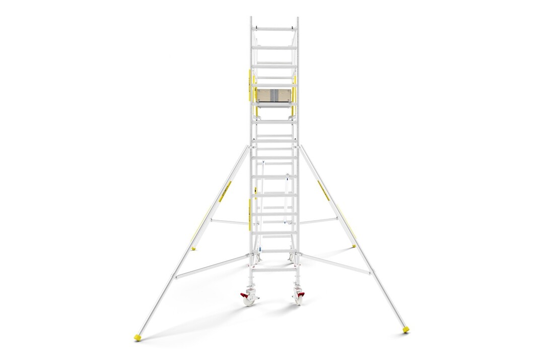 Panthera PRO 75x245 5,2m werkhoogte met dubbele voorloopleuning carbon vloer