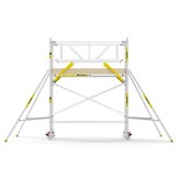 Panthera PRO 135x245 4,2m werkhoogte met dubbele voorloopleuning carbon vloer