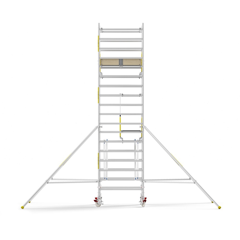 Panthera PRO 135x185 6,2m werkhoogte met dubbele voorloopleuning carbon vloer