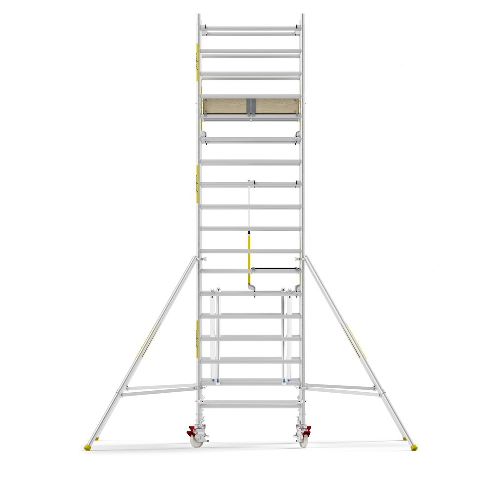 Panthera PRO 135x245 6,2m werkhoogte met dubbele voorloopleuning carbon vloer