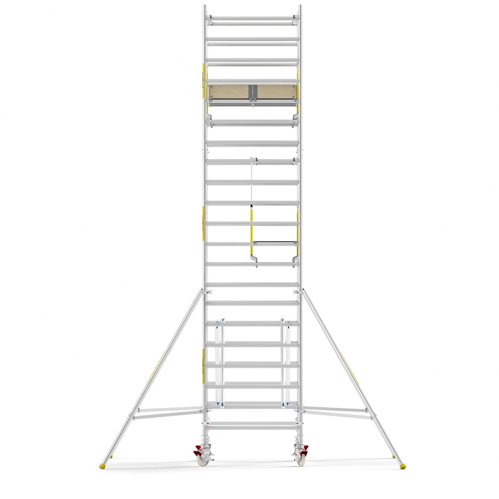 Panthera PRO 135x245 7,2m werkhoogte met dubbele voorloopleuning carbon vloer