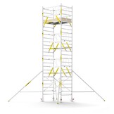 Panthera PRO 135x185 8,2m werkhoogte met dubbele voorloopleuning carbon vloer