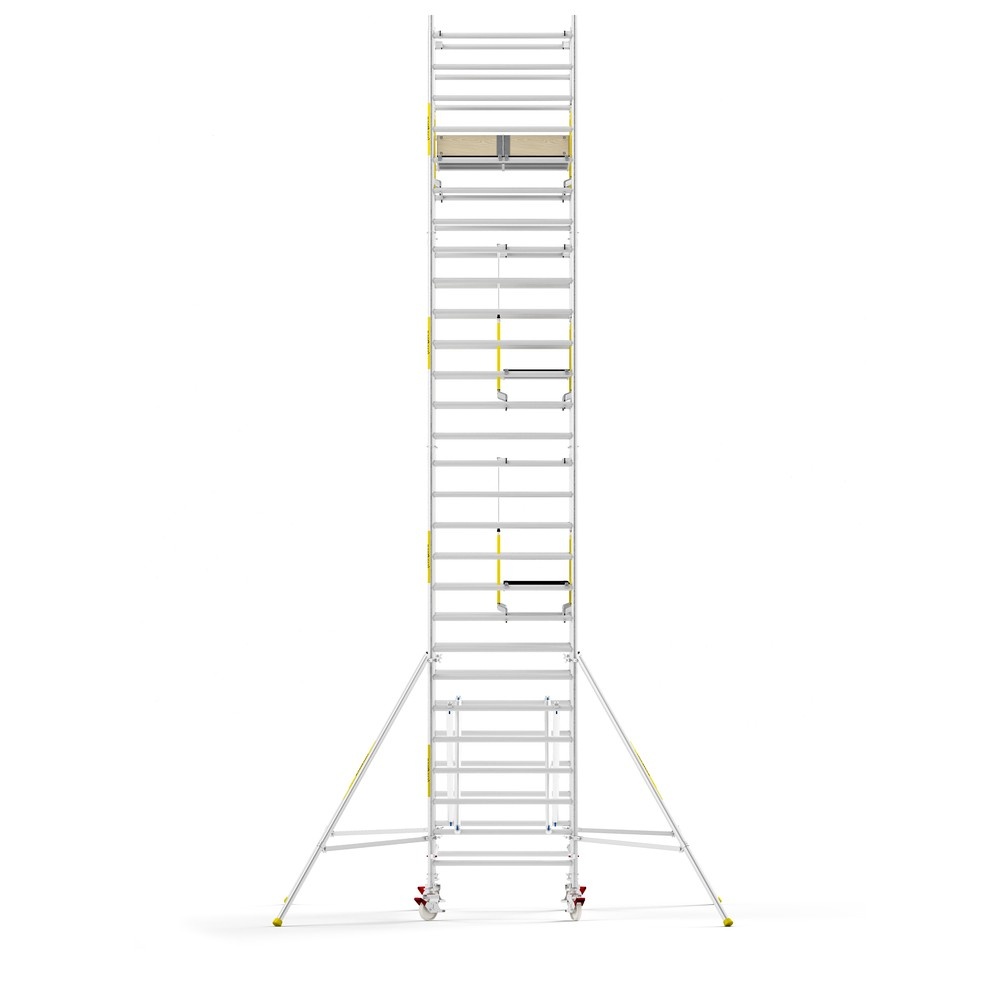 Panthera PRO 135x245 9,2m werkhoogte met dubbele voorloopleuning carbon vloer