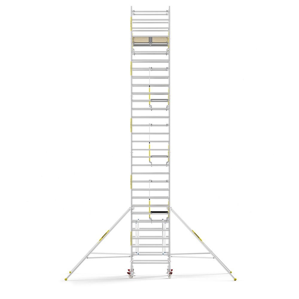 Panthera PRO 135x185 10,2m werkhoogte met dubbele voorloopleuning carbon vloer