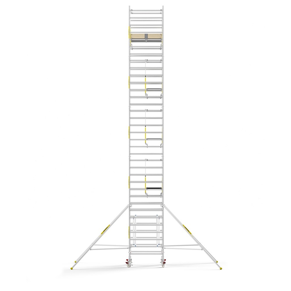 Panthera PRO 135x185 11,2m werkhoogte met dubbele voorloopleuning carbon vloer