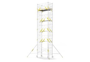 Panthera PRO 135x245 11,2m werkhoogte met dubbele voorloopleuning carbon vloer