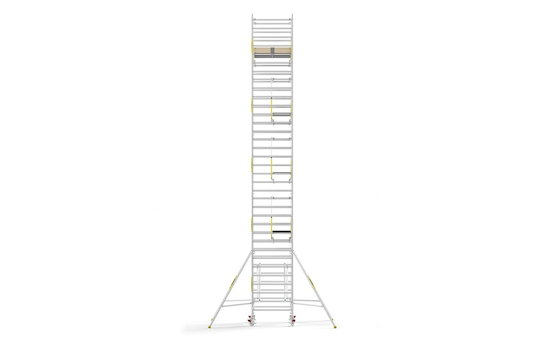 Panthera PRO 135x245 11,2m werkhoogte met dubbele voorloopleuning carbon vloer