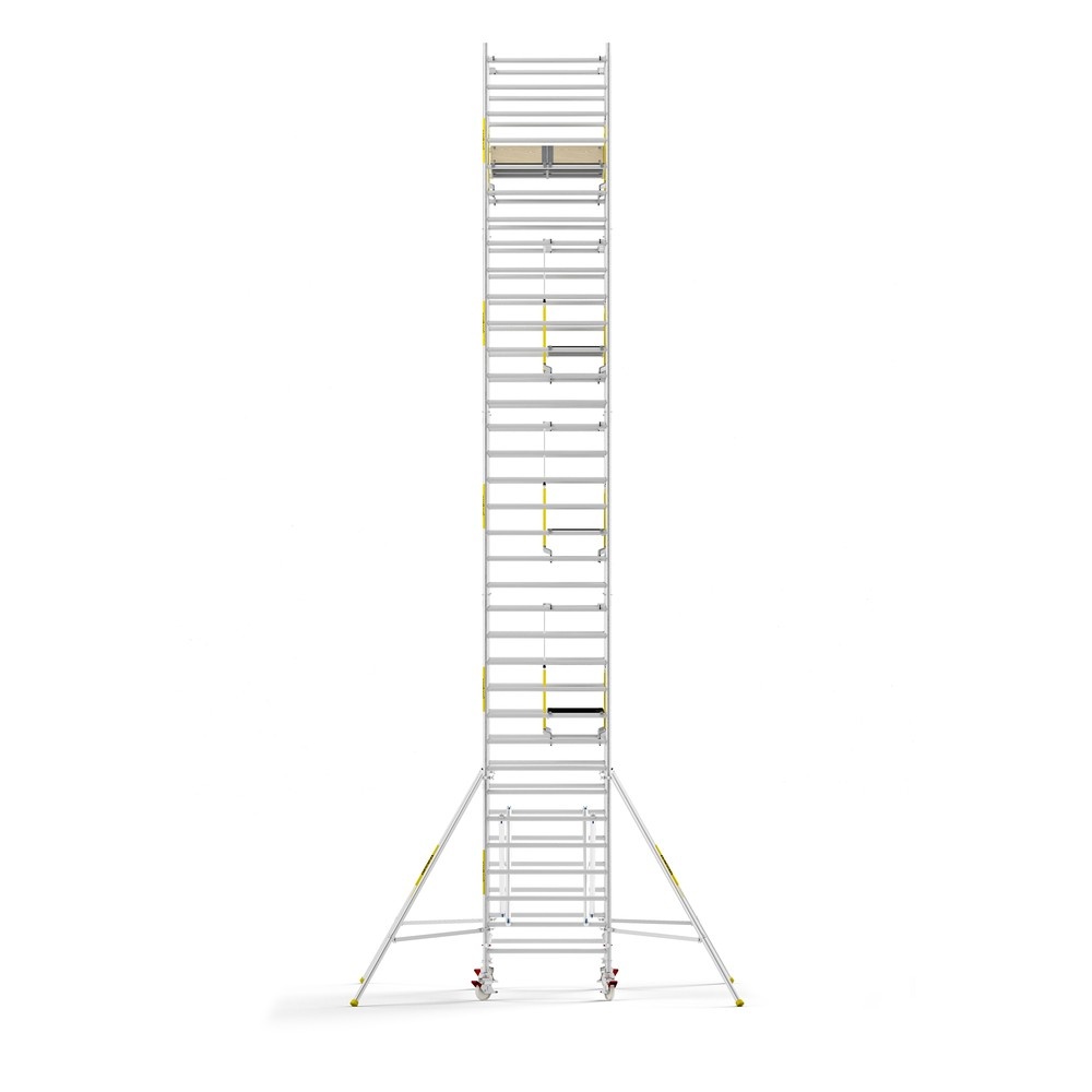 Panthera PRO 135x245 11,2m werkhoogte met dubbele voorloopleuning carbon vloer