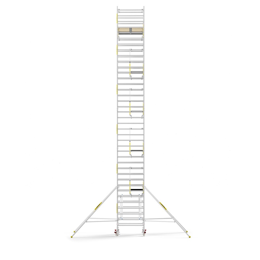 Panthera PRO 135x185 12,2m werkhoogte met dubbele voorloopleuning carbon vloer