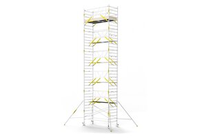 Panthera PRO 135x305 12,2m werkhoogte met dubbele voorloopleuning carbon vloer