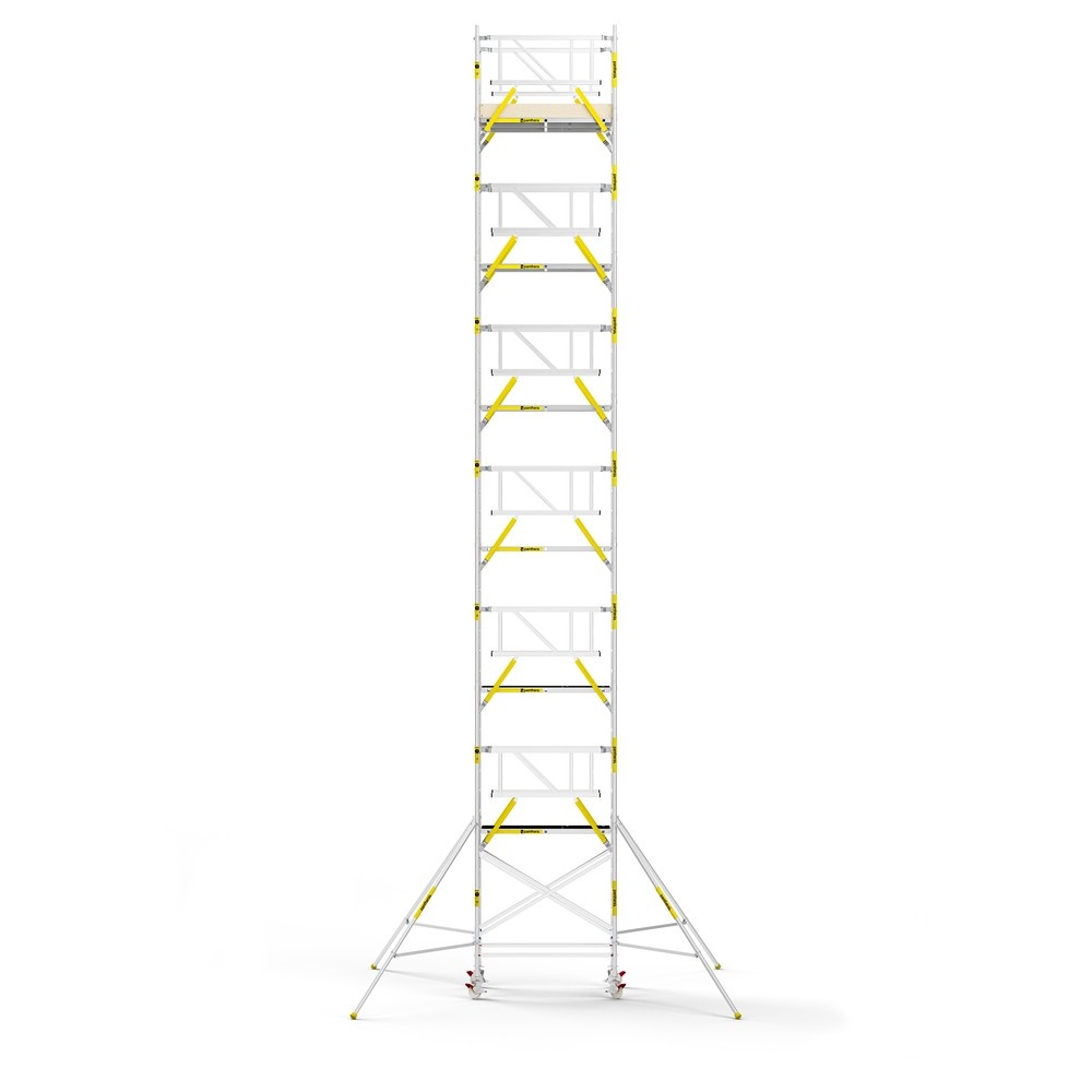 Panthera PRO 135x185 14,2m werkhoogte met dubbele voorloopleuning carbon vloer